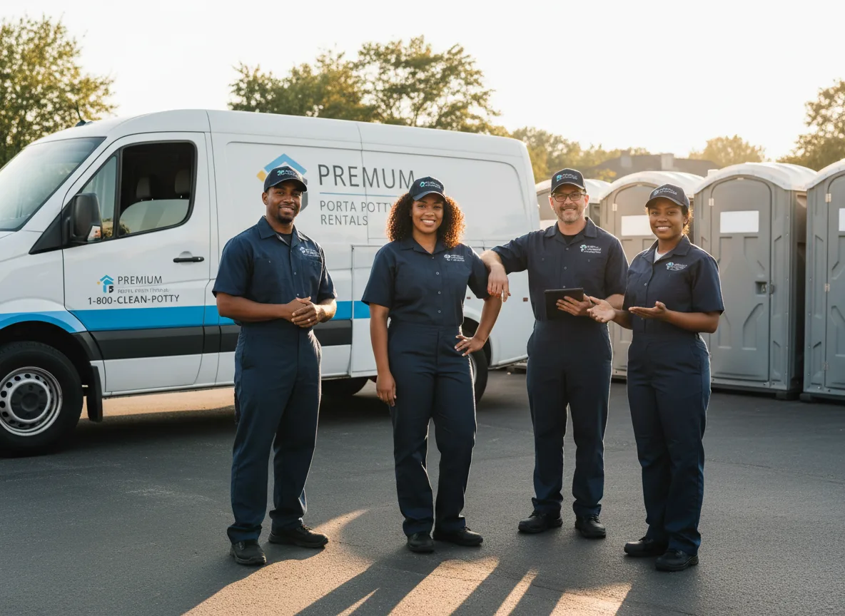 VIP Portable Toilets company in Winthrop, MN
